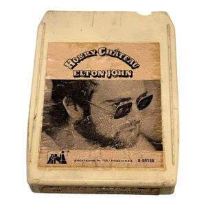 Honky Chateau Elton John 8 Track Tape Cartridge UNI 8-93135 1972